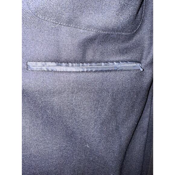 Ermenegildo Zegna Traveller Micronsphere Wool Navy Blue Suit Jacket US 42R EU 56 - Picture 6 of 11
